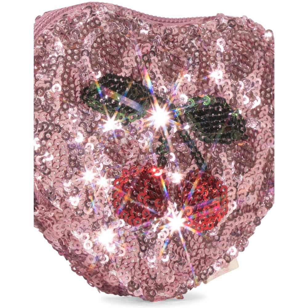 Køb Konges Sløjd Mellow Rose Paliet Heart Pung
