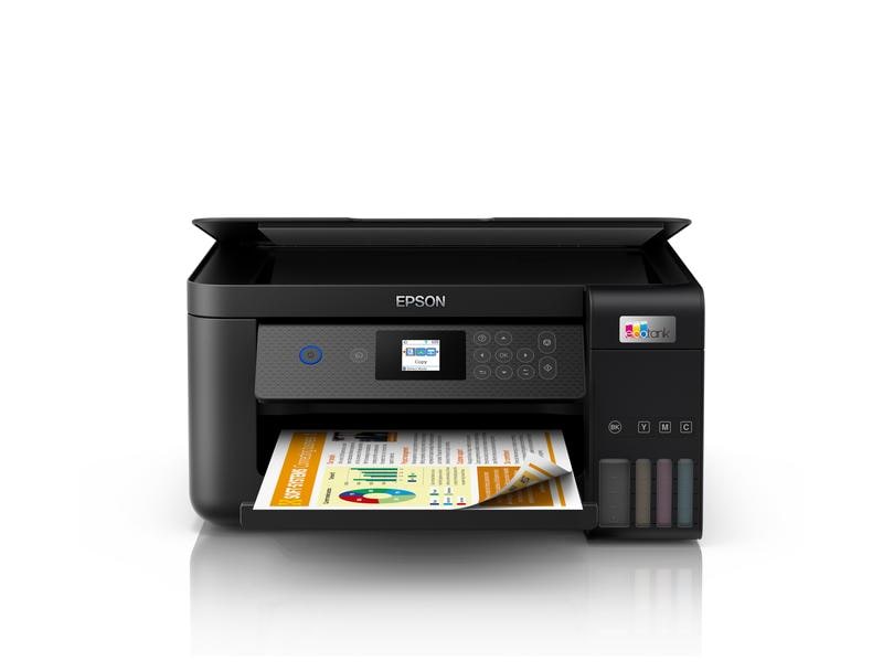 Epson Multifunktionsdrucker EcoTank ET-2850 3-in-1-Multifunktions-Tintenstrahldrucker mit Ecotank-System