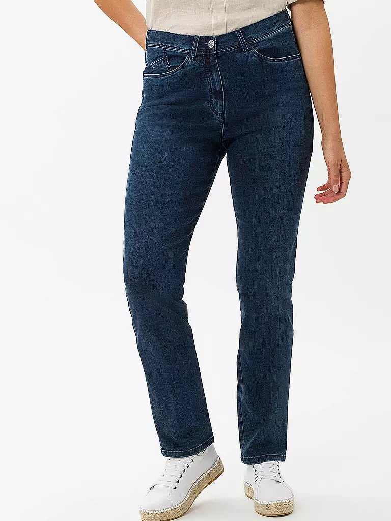 RAPHAELA BY BRAX Jeans Super Slim Fit LAURA SLASH blau