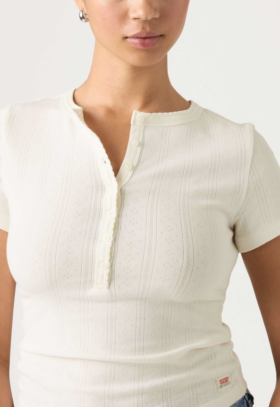 Levi's Dry Goods Pointelle Henley