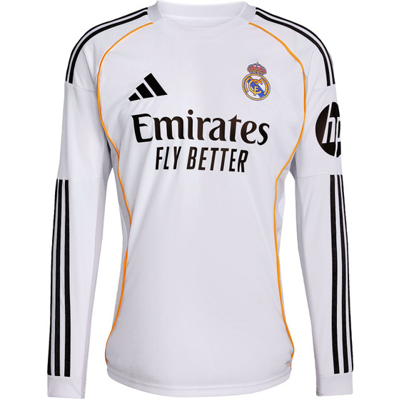 adidas Real Madrid Thuis Shirt Longsleeve Trent 12