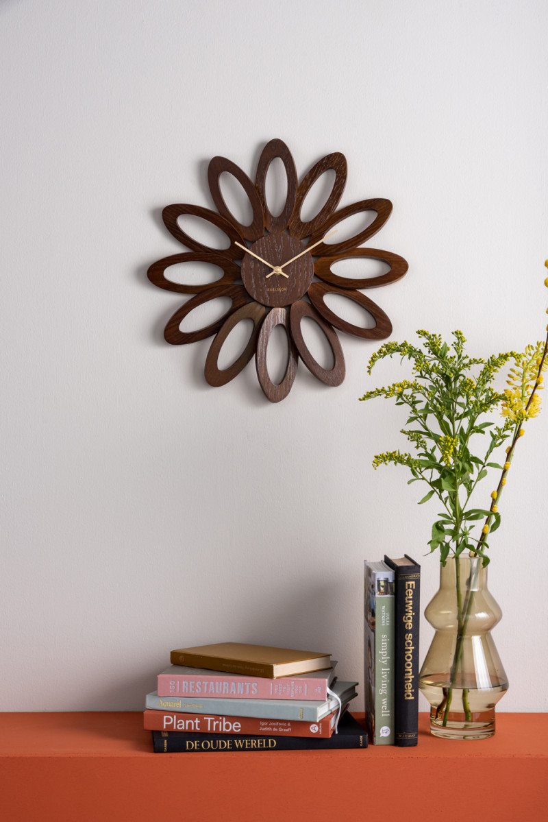 Wall Clock Fiore KA5891BK Black
