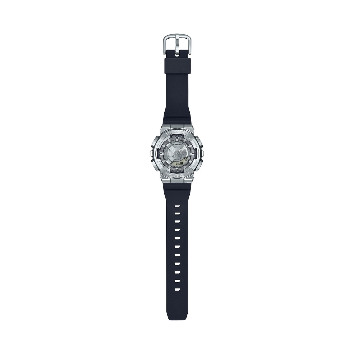 Montre G-SHOCK homme résine gris bracelet résine noire