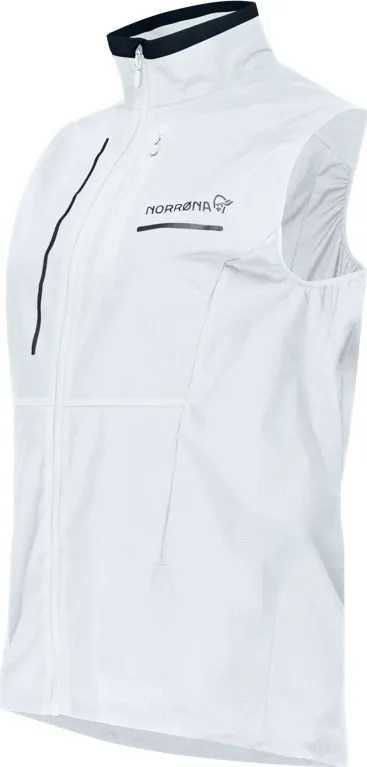 Norrøna Women's Senja Aero90 Vest Snow White