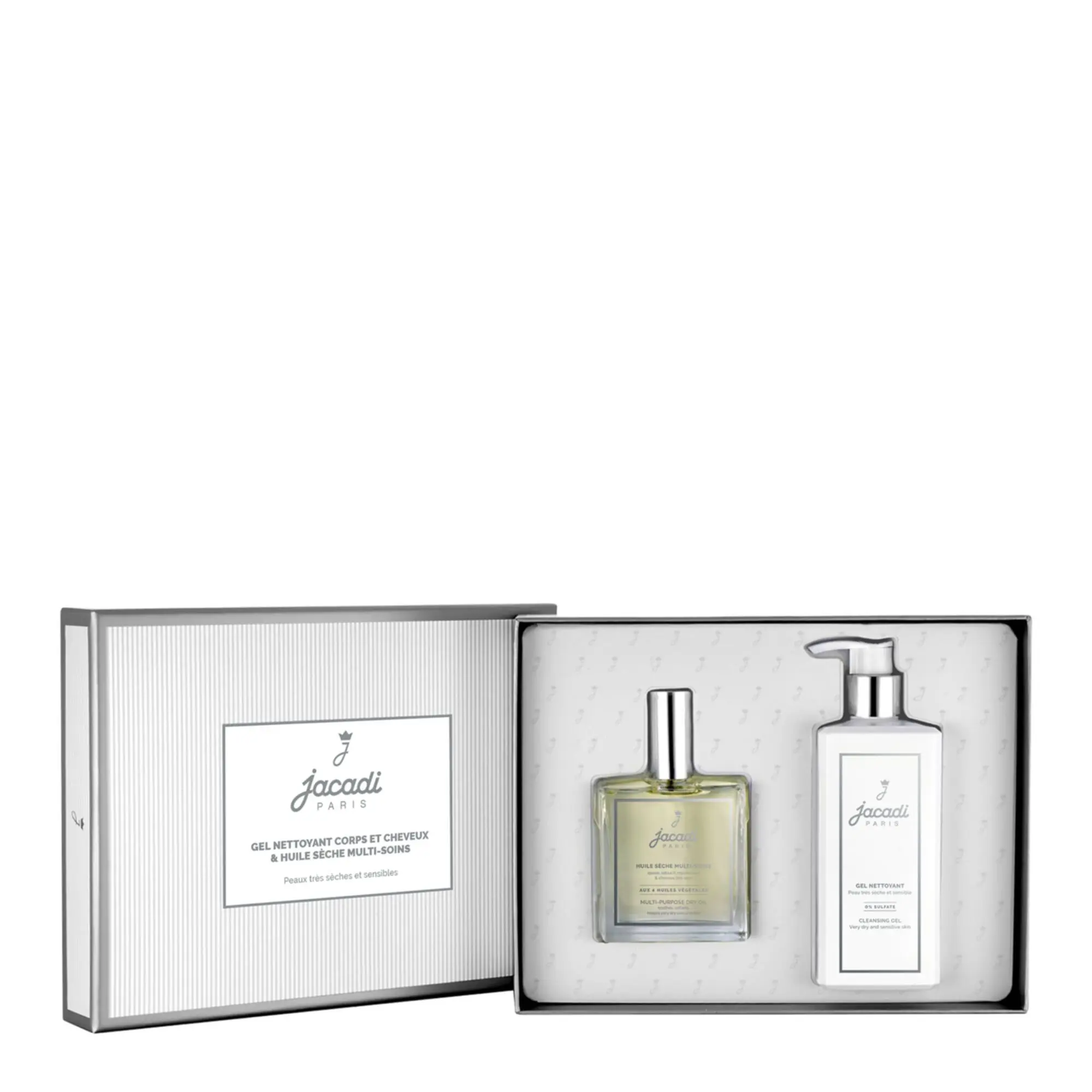 Jacadi - Coffret Soins Huile Sèche Multi-Soins & Gel Nettoyant- Enfant