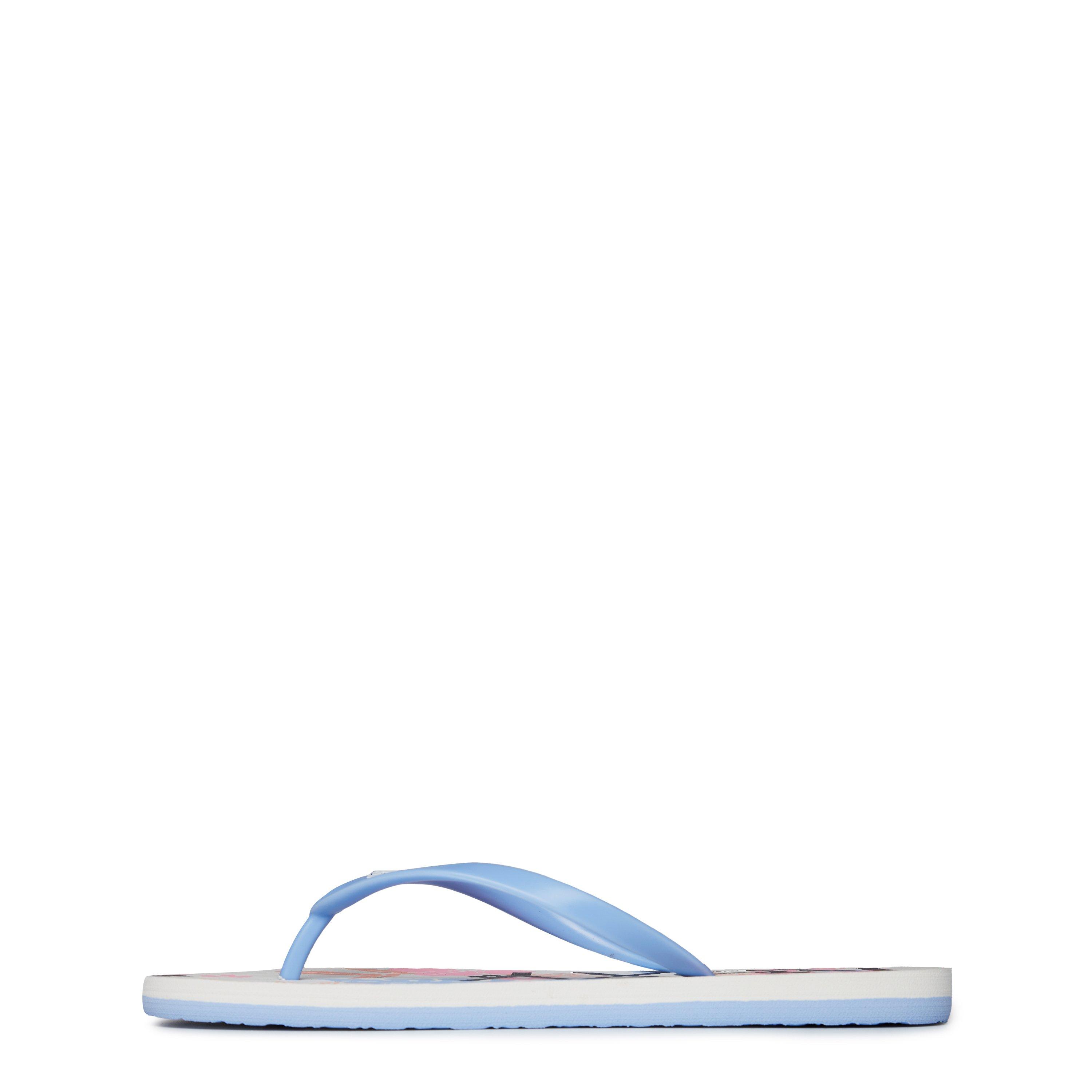 Roxy Tahiti Floral Flip Flops Womens