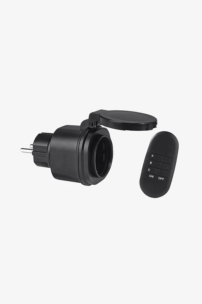 Fjernstrømbryter 1-pk utendørs, 6 cm