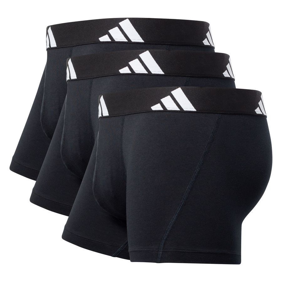 adidas Boxers Active Flex Cotton Pack de 3 - Noir