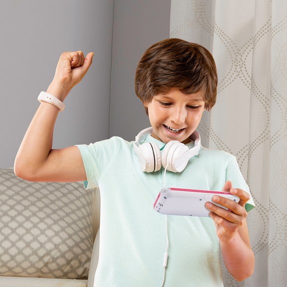 KidiCom Advance 3.0 Blanc et Rose