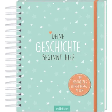 ars Edition Deine Geschichte beginnt hier - Ein Erinnerungsalbum