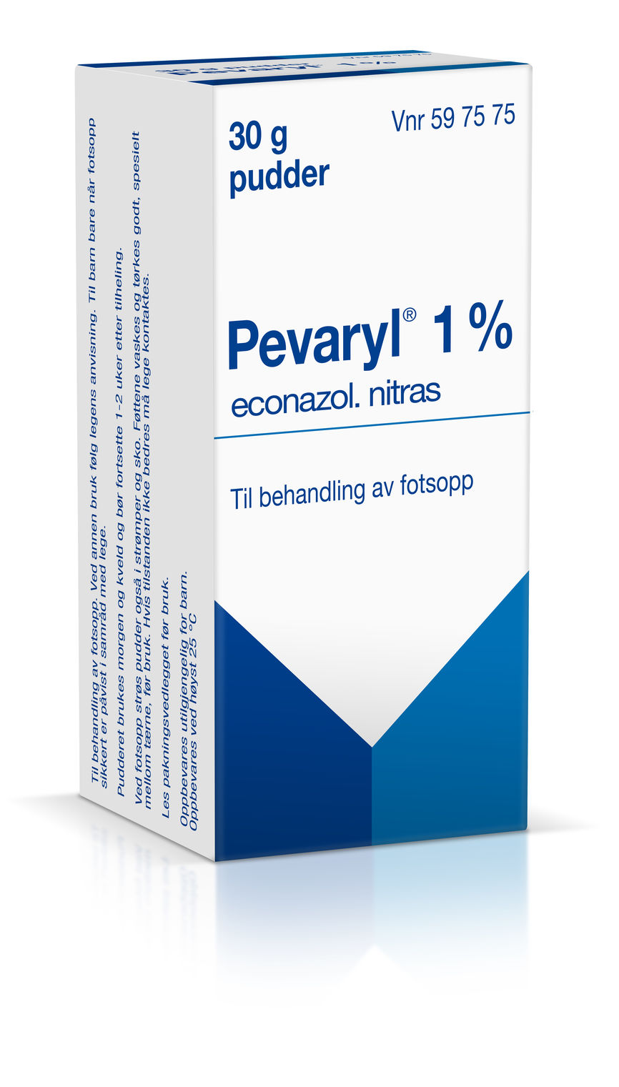 Pevaryl Pudder 1 %