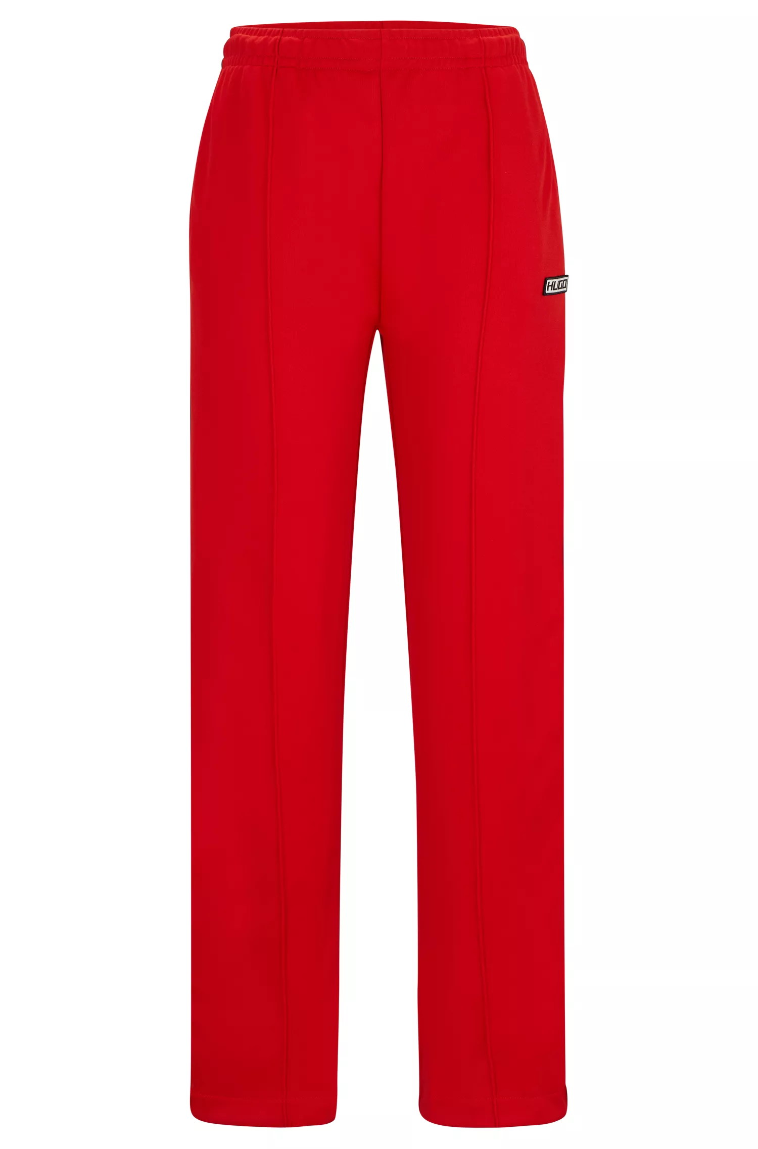 Calça de fato de treino HUGO Red-Racing com fita com logótipo às riscas
