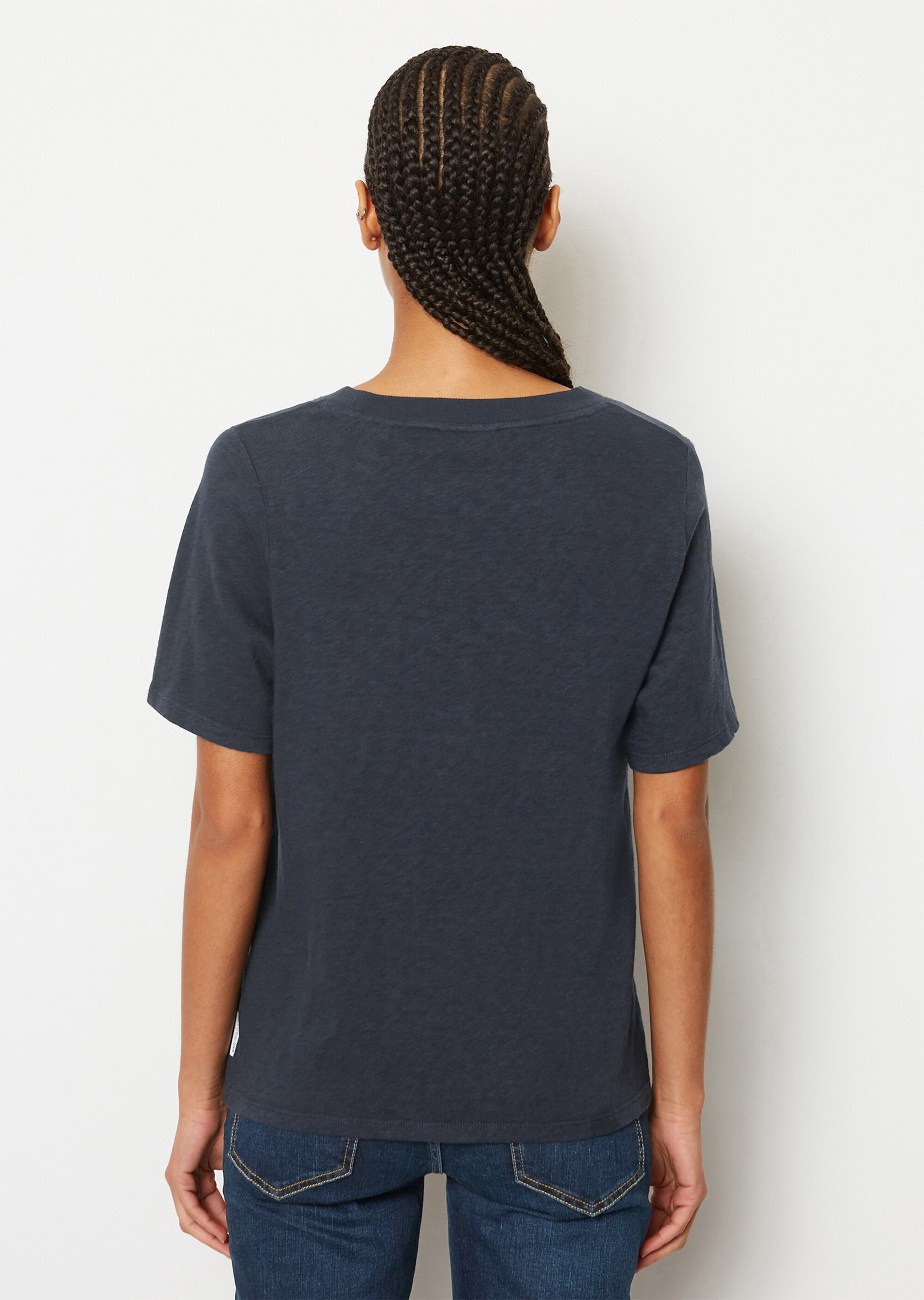 Slub-Jersey-T-Shirt aus softer Bio-Baumwolle