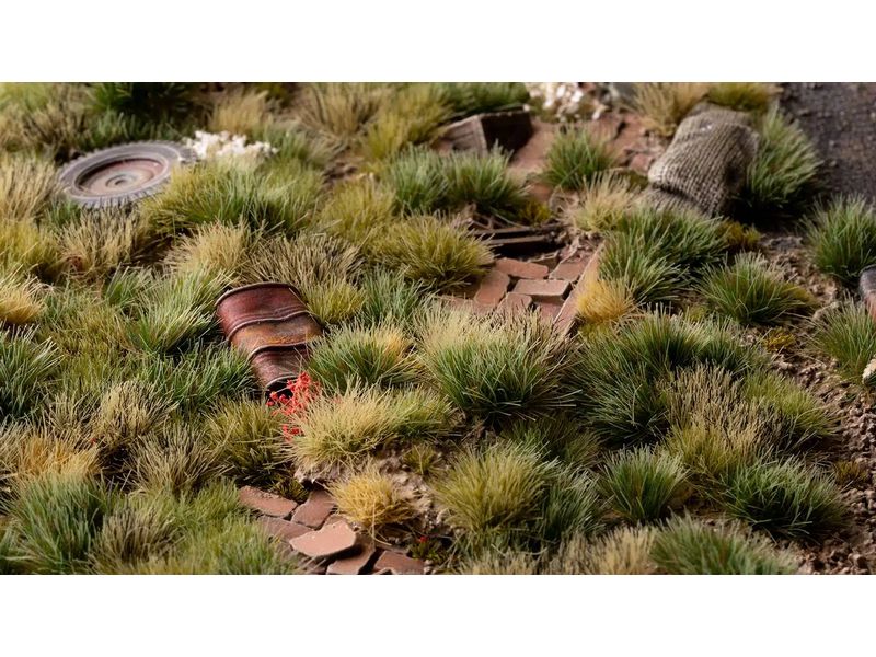 GamersGrass Tufts Wild Strong Green 6 mm Hochwertige Tufts für den Gelände- und Miniaturenbau