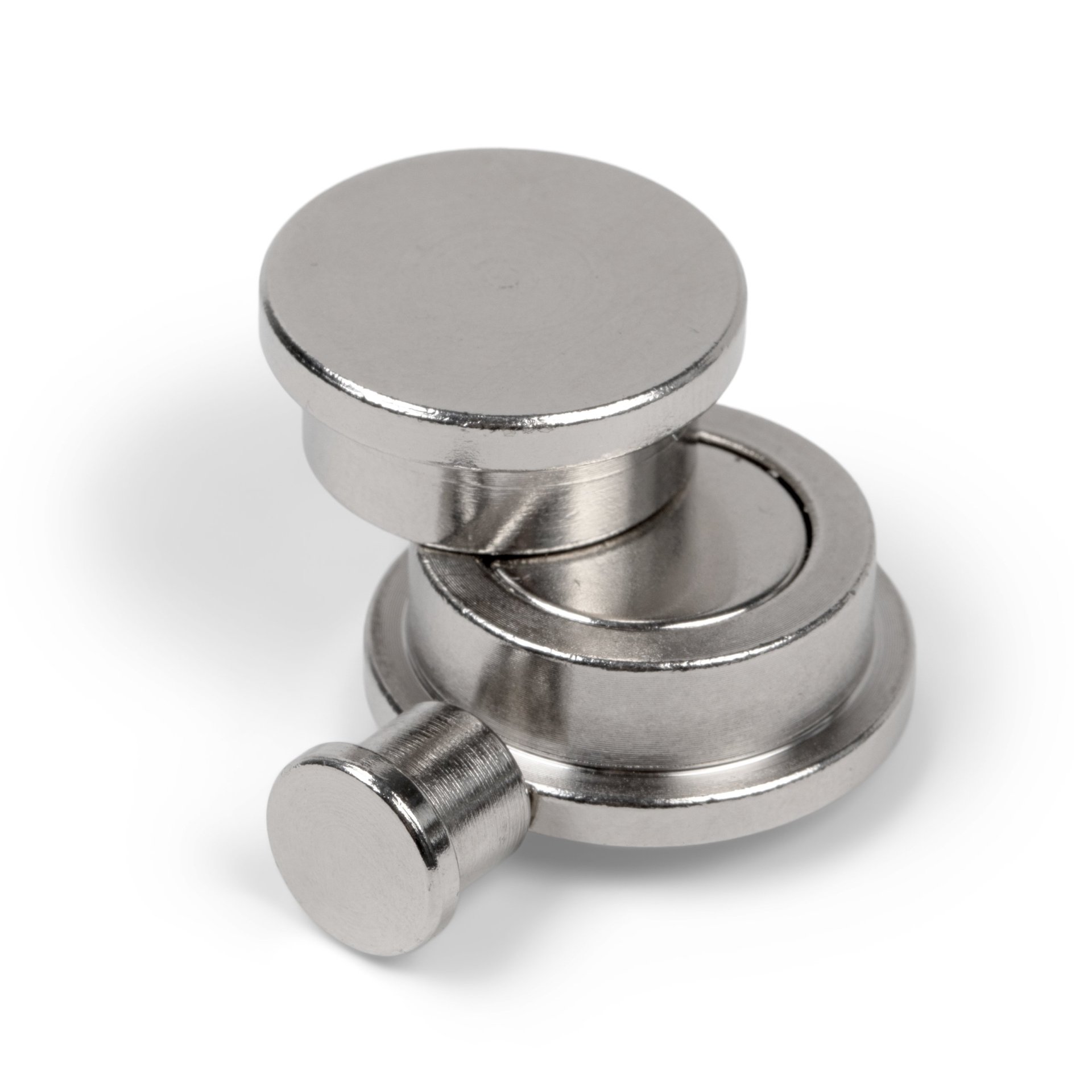 Runder Neodymmagnet mit Stahlgehäuse