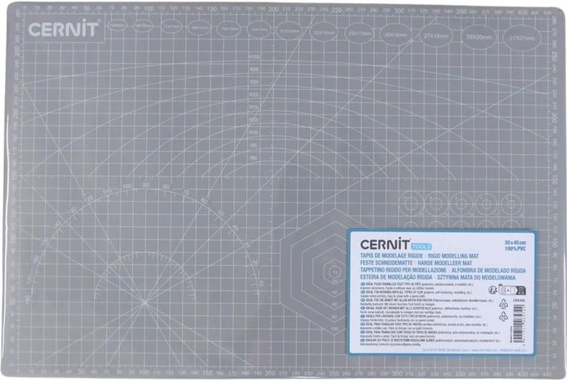 Modelleermat - Antislip - Plastic - 45 x 30 x 3 cm