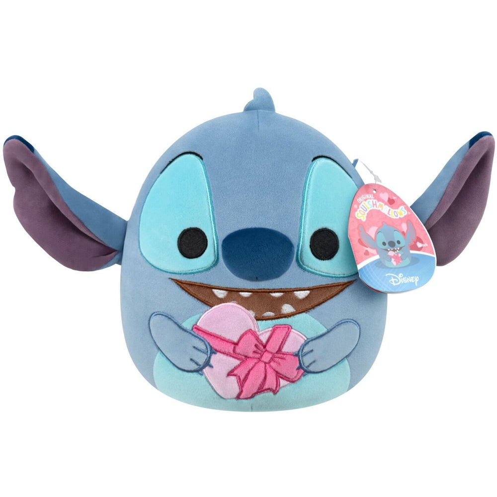 Køb Squishmallows Disney Stitch Med Hjerte 20 Cm