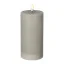 Kubbelys med flamme som flakker LED 15 cm