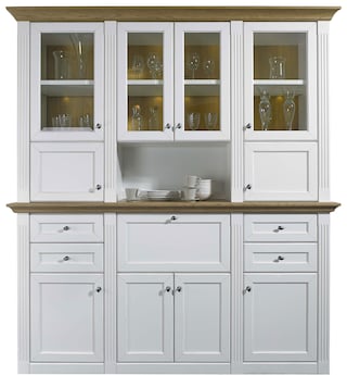 MAISONETTE Buffet weiß / Asteiche