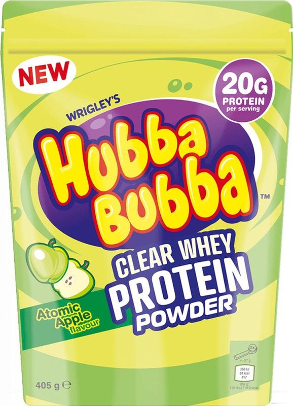 Hubba Bubba - Clear Whey - Atomic Apple - 405gr