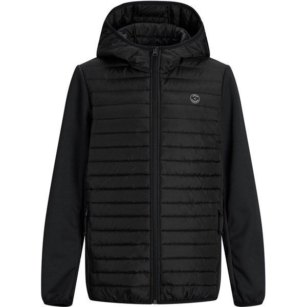 Black Multi Quiltet Overgangsjakke Noos