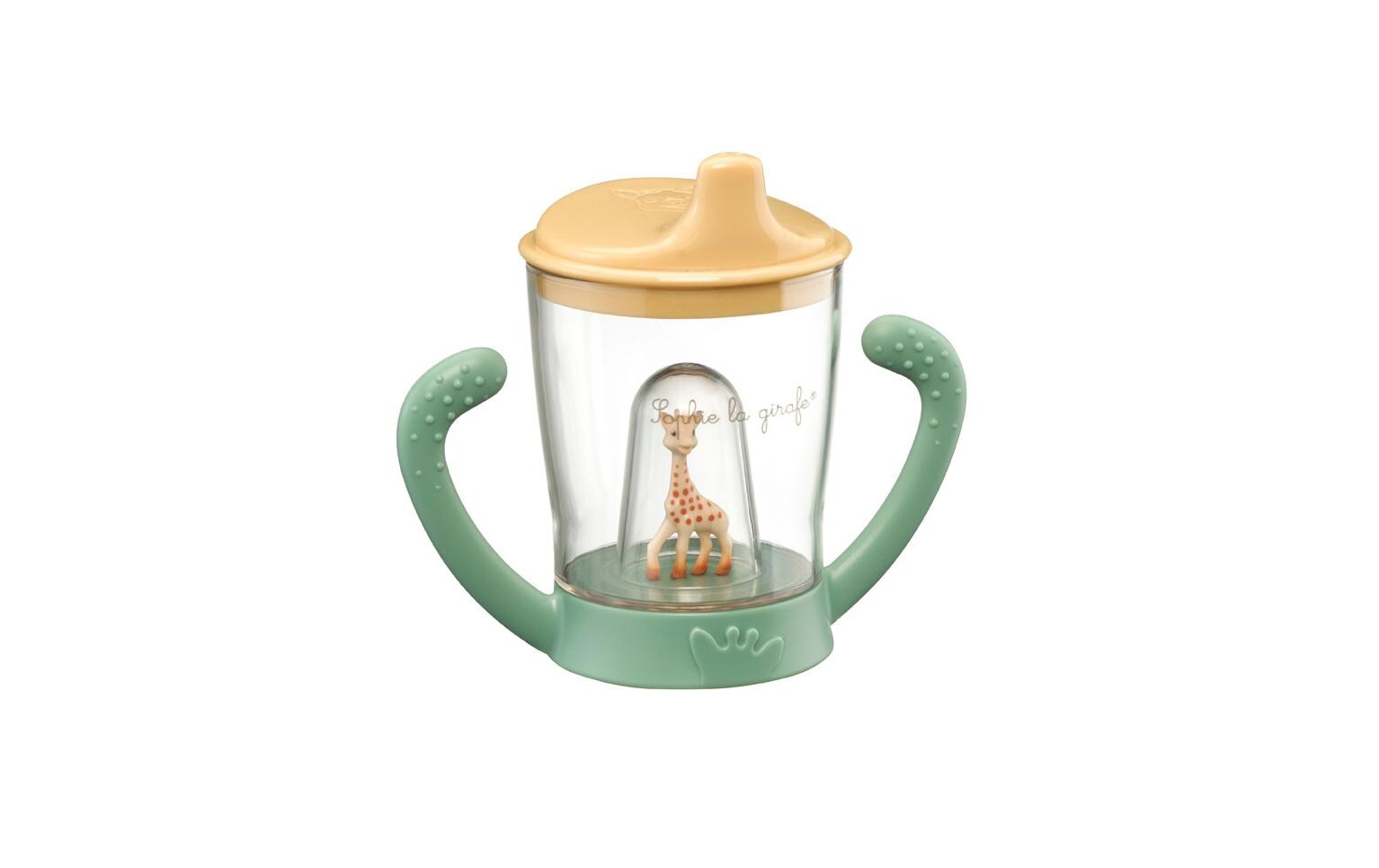 Trinklernbecher auslaufsicher 180 mlBecher mit einem ergonomischen Trinkschnabel