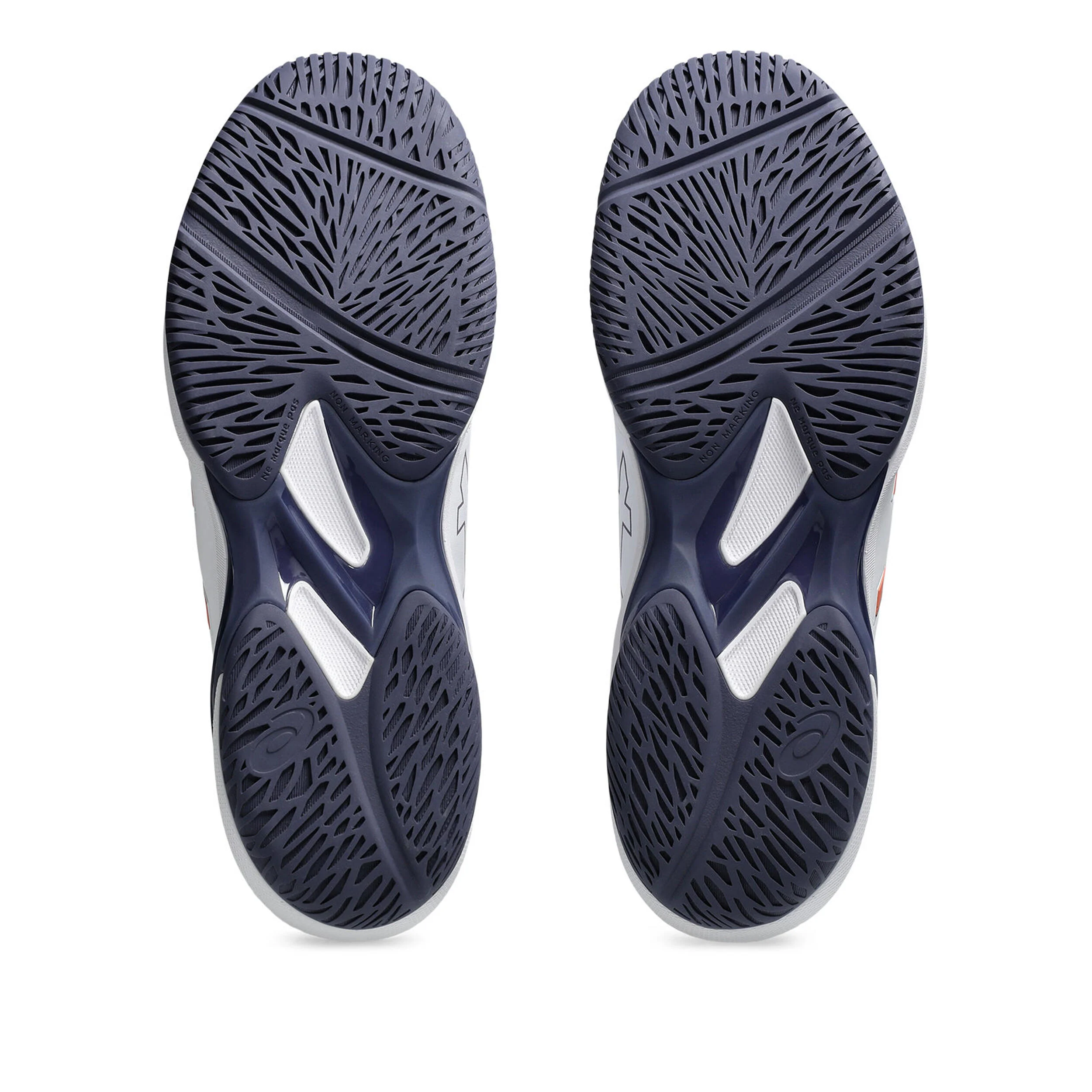 ASICS Solution Swift FF 2 Chaussures Toutes Surfaces Hommes - Blanc , Orange