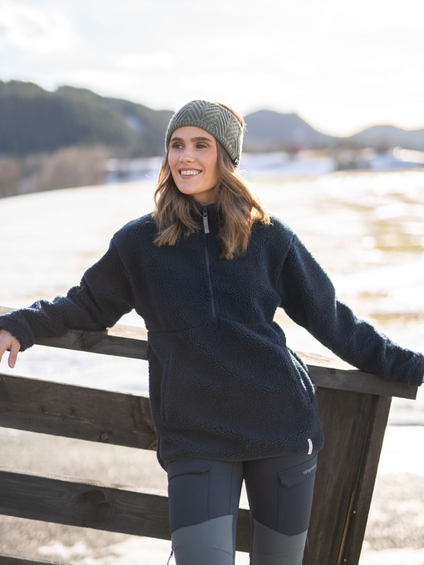 Mellow Pile Half Zip