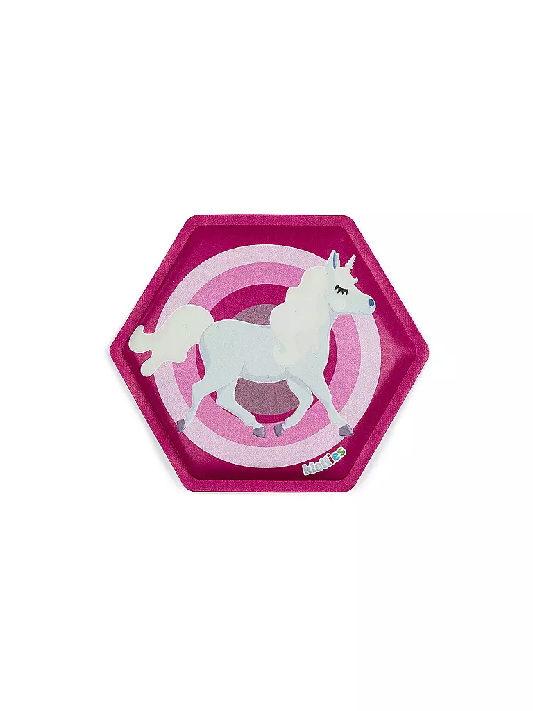 ERGOBAG Glow in the Dark Klettie - Einhorn  bunt