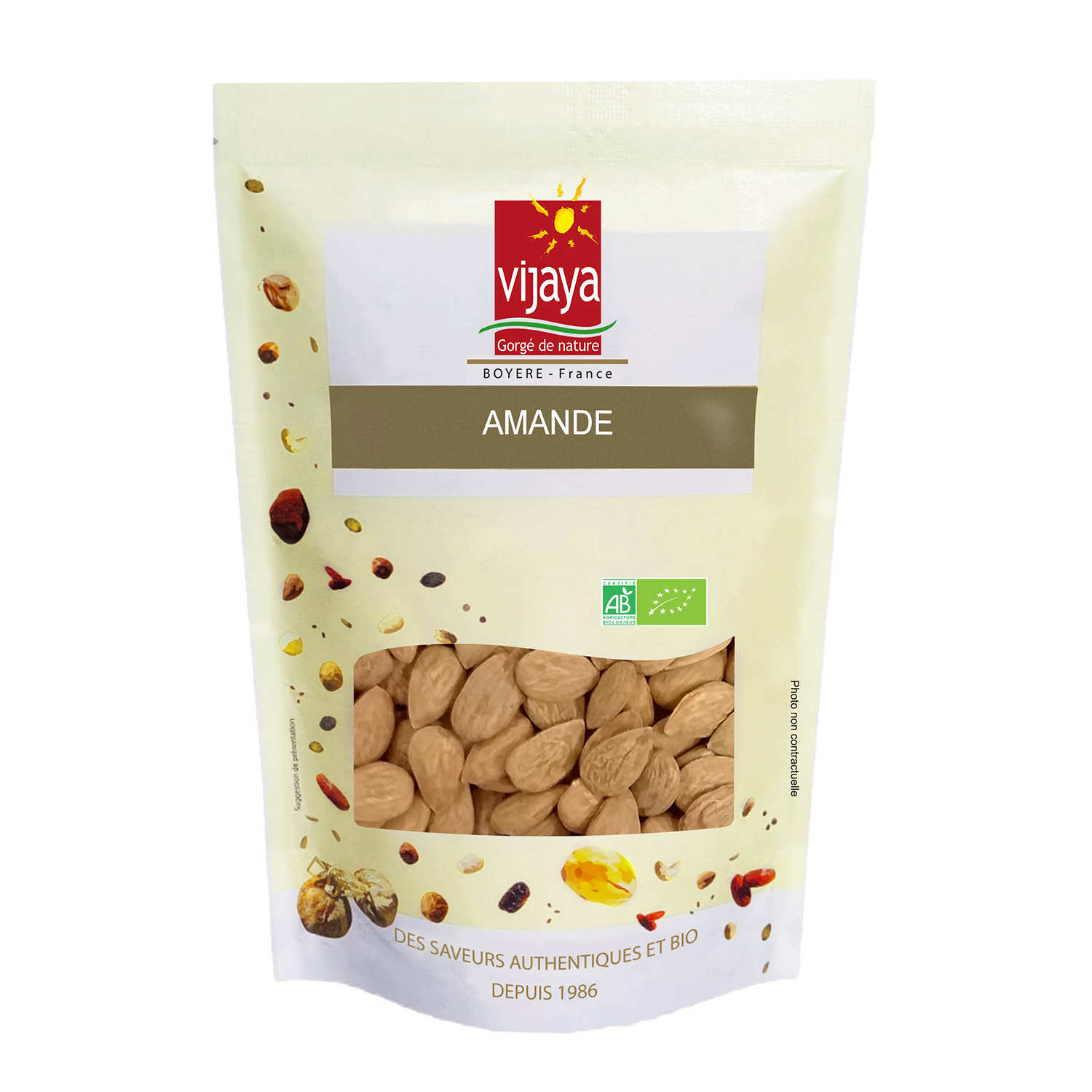 Amandes décortiquées de Sicile bio