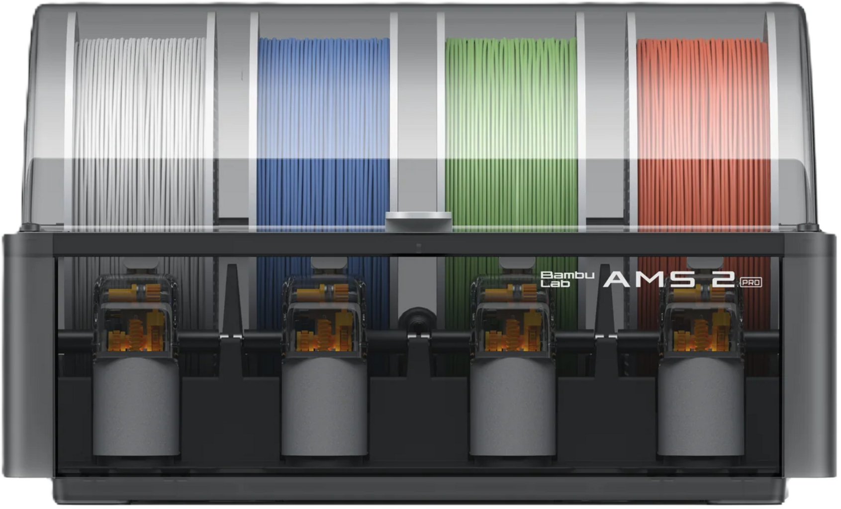 Bambu Lab  AMS 2 Pro    Automatisches Multi Material System für bis zu 24 Spulen mit Trocknungsfunktion