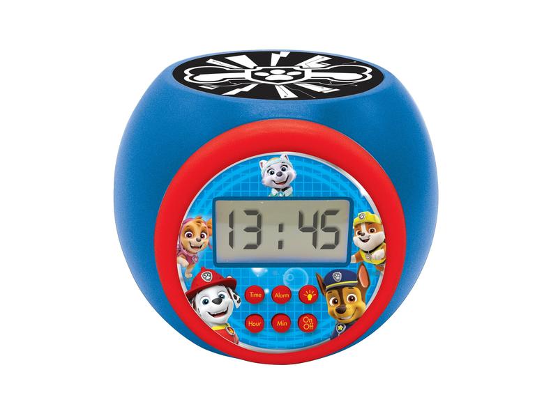 Lexibook Paw Patrol Projektionswecker Digitaler Wecker mit Projektionsanzeige und verschiedenen Funktionen