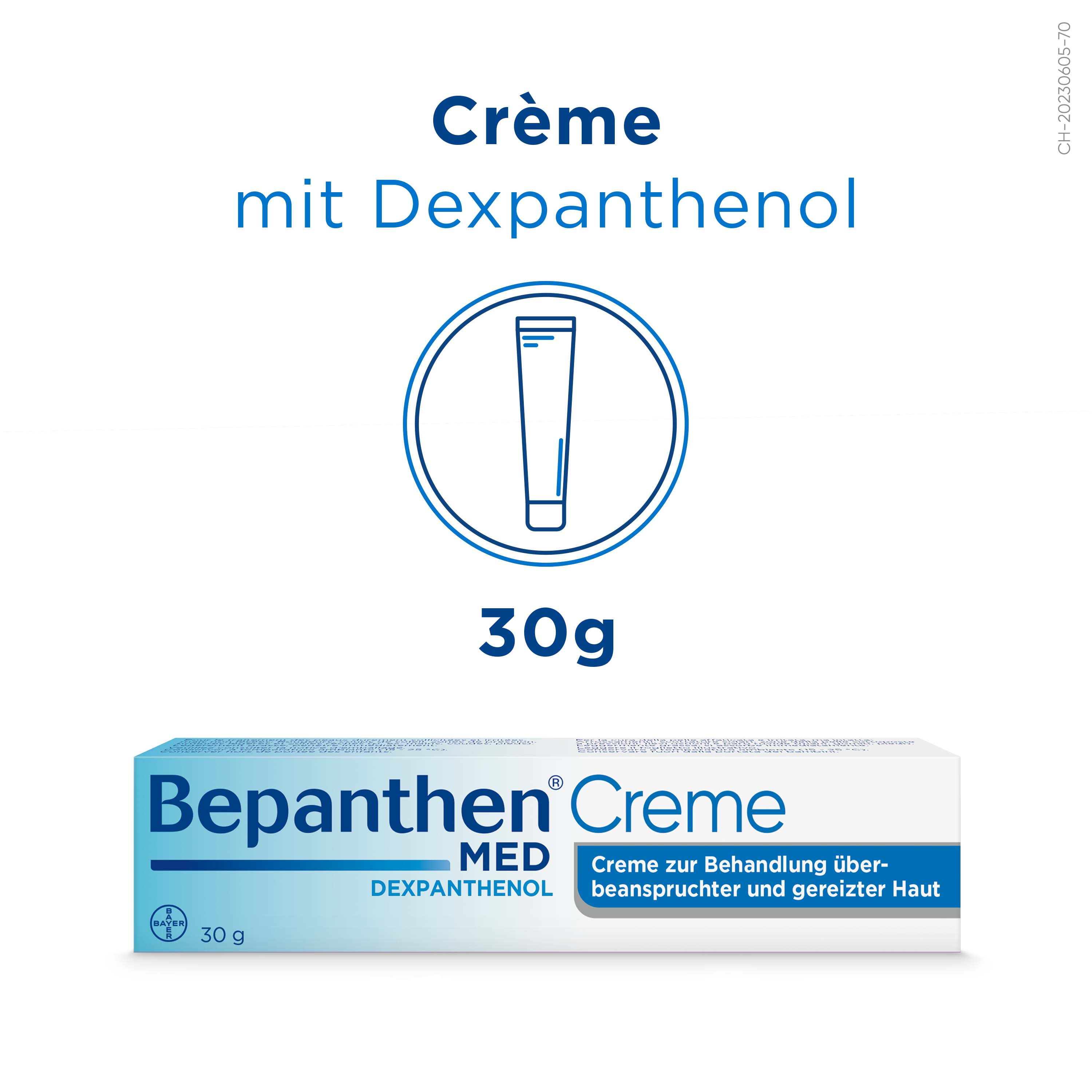 BEPANTHEN Bepanthen MED Creme Tb 30 g