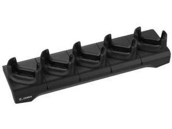 Zebra 5-Slot Charge Only Cradle - Opladningsdock til håndholdt - output-stikforbindelser: 5 - for Zebra TC21, TC26