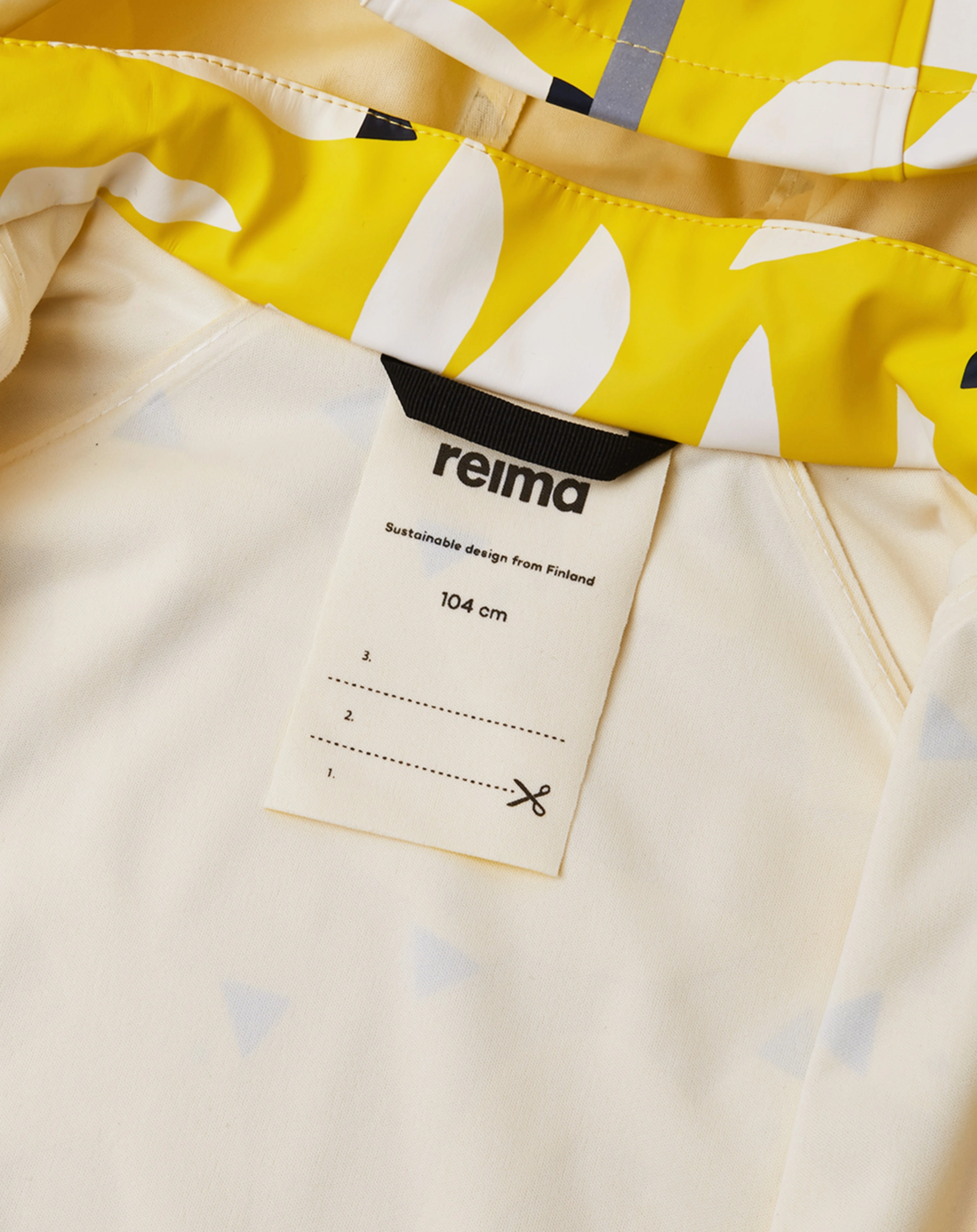 Regenjacke VESI in yellow