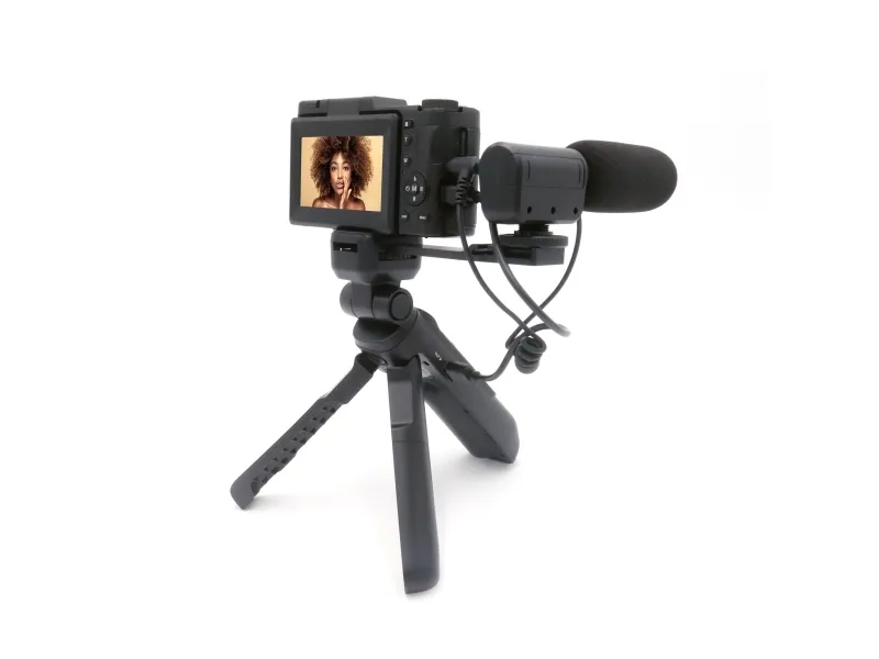 AgfaPhoto Realishot VLG-4K, 24 MP, CMOS, 5x, 4K Ultra HD, 980 g, Sort