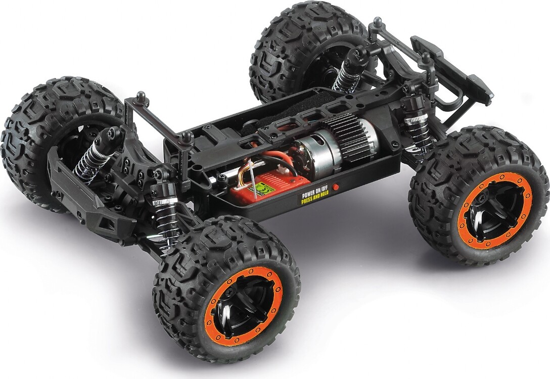 Blackzon - Slyder Monster Truck Fjernstyret - 1:16 - Orange