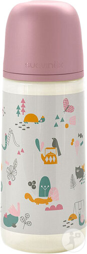 Suavinex A Walk In The Park Biberon Débit Dense Nude 360ml