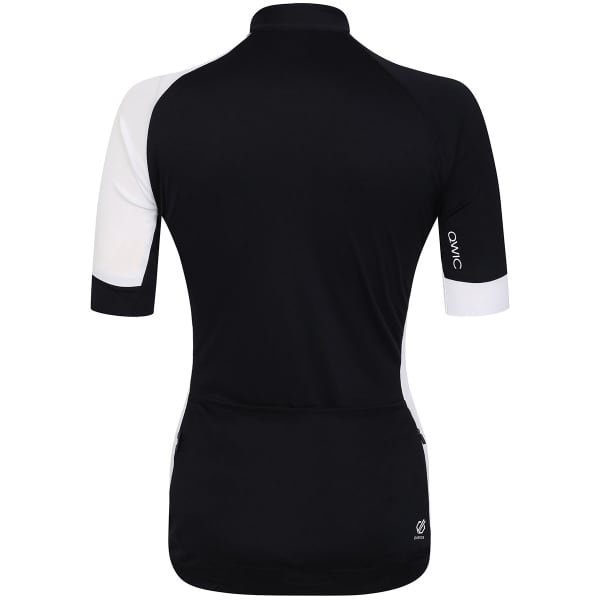 SFS24_T-shirts DARE 2B COMPASSION III JERSEY BLACK/WHITE