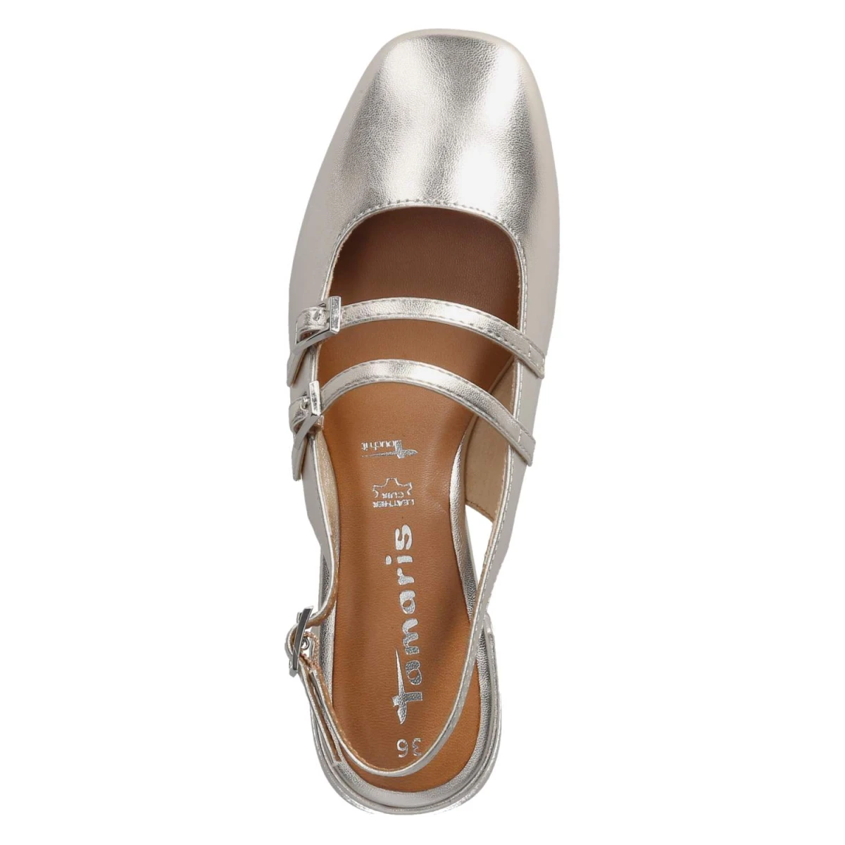 TamarisSlingpumps - platinum
