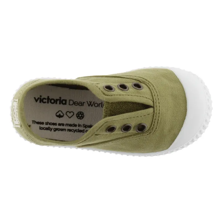 Victoria Baskets Inglesia Elastico Lon | Vert