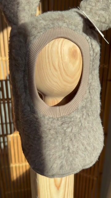 Balaclava Ull 2-Lags – Kaninører