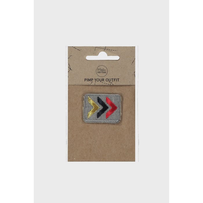 Atelier Veritas-Rechthoekige patch met logo