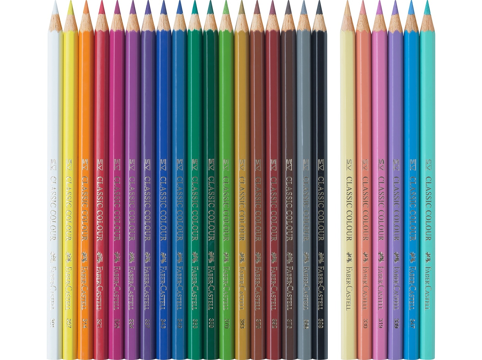 LÁPIS DE COR FABER-CASTELL UNICORN 18 UNIDADES