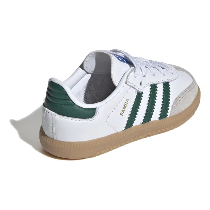 Adidas Baskets Lacets Elastiqués Samba Semelle Gomme | Vert
