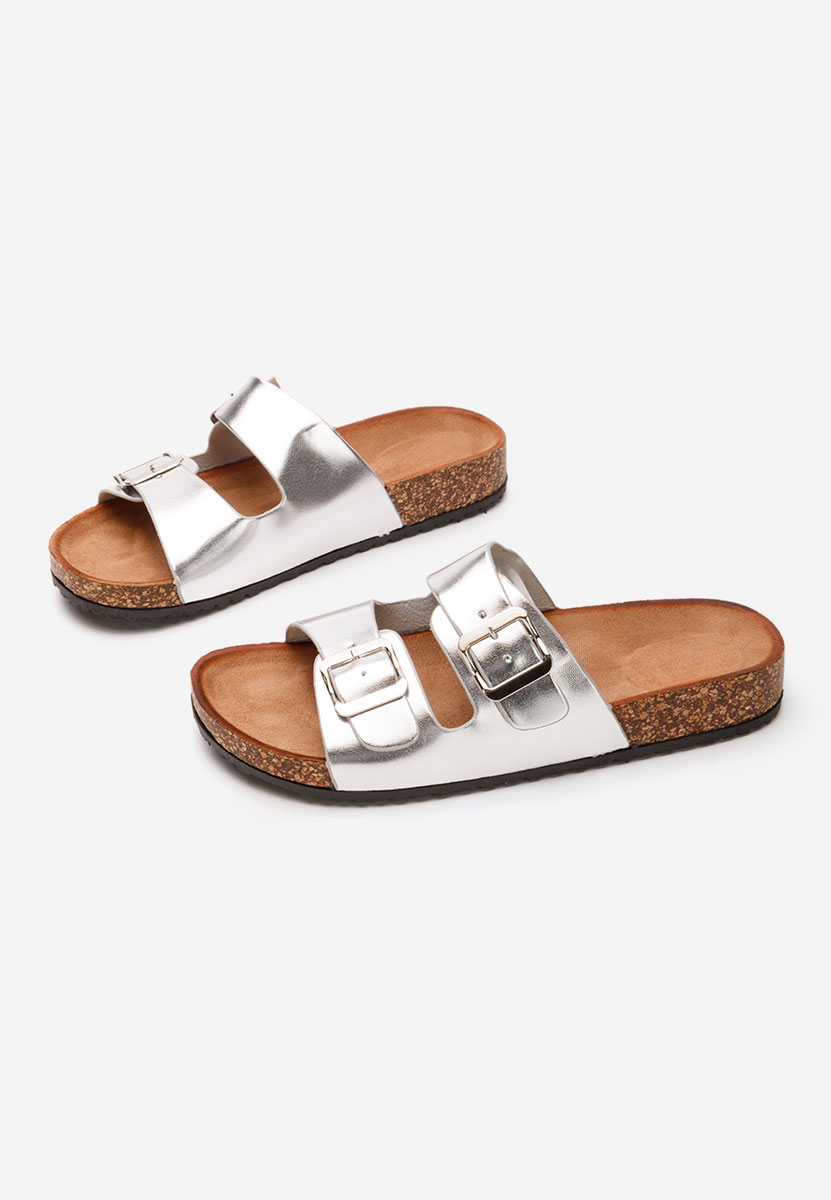 Mules femme argent Janeti