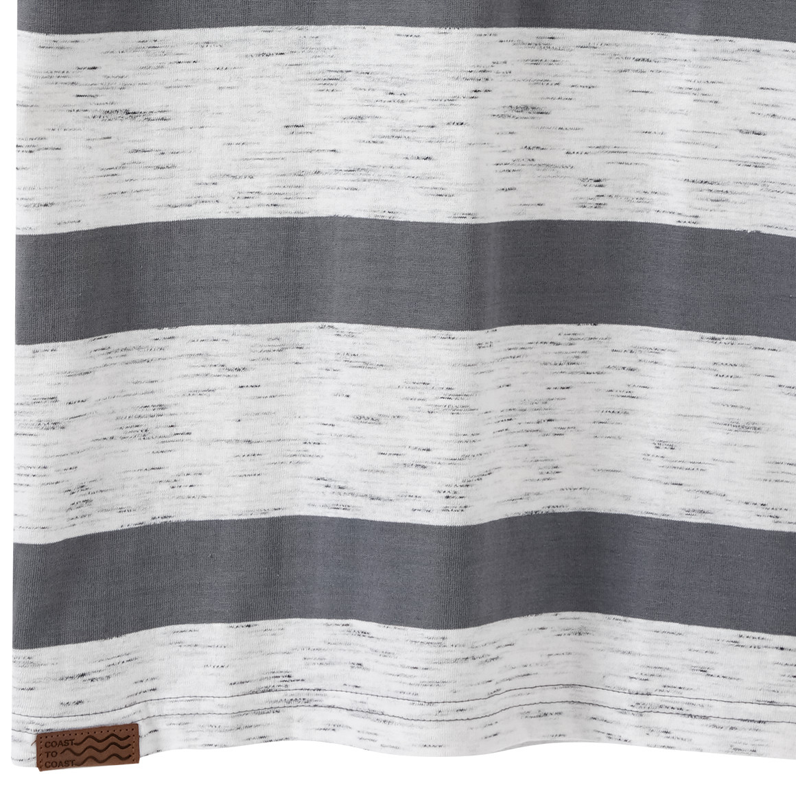 Yigga Jungen T-Shirt mit Streifen grau / weiss