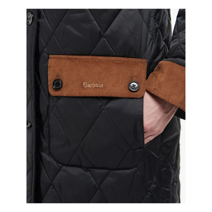 Barbour Parka Matelassée Mickley | Noir
