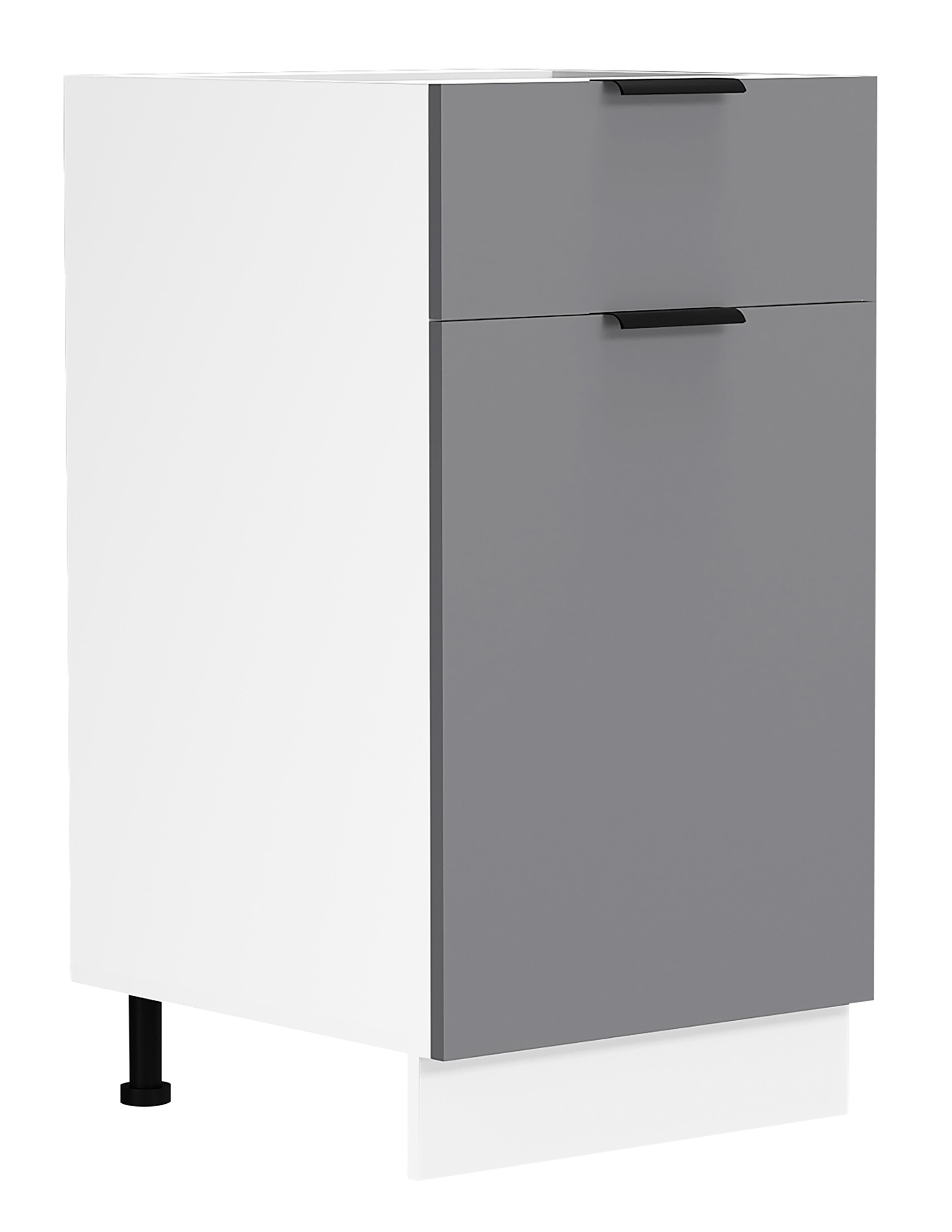 VCM Küchenschrank Breite 40 cm Schublade Unterschrank Küche Küchenmöbel Fasola