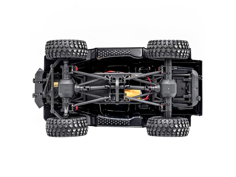 Funtek Scale Crawler CR12 Outlaw Schwarz, RTR, 1:12 4x4 Rock Crawler Pick-up